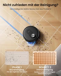 Robotický vysávač Proscenic Q8 Max+ s funkciou mopovania, 8000 Pa, výdrž batérie 200 minút, automatická vyprázdňovacia stanica, LiDAR navigácia, 5 máp, detekcia prekážok, ovládanie cez aplikáciu 8