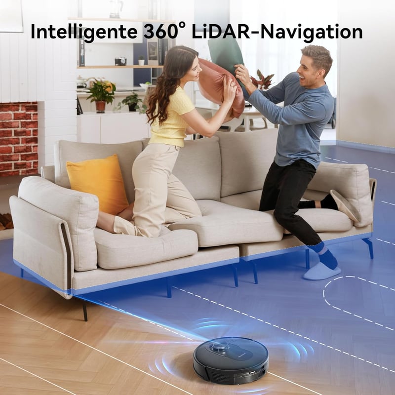 Proscenic Q8 robotporszívó intelligens navigációval