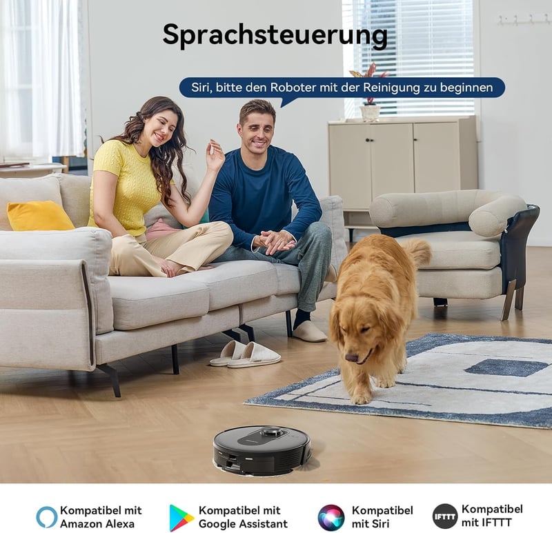 Proscenic Q8 robotporszívó intelligens navigációval
