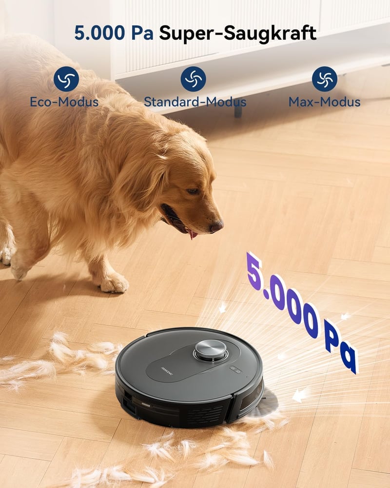 Proscenic Q8 robotporszívó intelligens navigációval