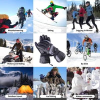 PROSmart Elektromos Fűthető Kesztyű L-es Akkumulátorral - Unisex Kézmelegítő Síeléshez, Snowboardozáshoz, Téli Sportokhoz 6