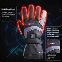 PROSmart Elektromos Fűthető Kesztyű L-es Akkumulátorral - Unisex Kézmelegítő Síeléshez, Snowboardozáshoz, Téli Sportokhoz 5