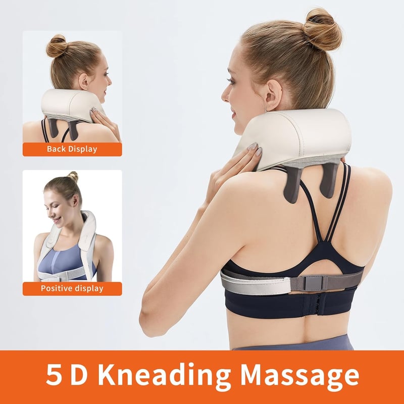 PROSmart Nyakmasszírozó Párna Melegítő Funkcióval - 5D Shiatsu Masszázs Nyak, Hát és Váll Fájdalomcsillapításra, Újratölthető

AI: I've crea