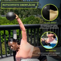 Závažová fitlopta ProSource na pilates, jogu, silový tréning a fyzioterapiu, od 2 lb do 8 lb, farebne odlíšená 3