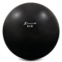 Závažová fitlopta ProSource na pilates, jogu, silový tréning a fyzioterapiu, od 2 lb do 8 lb, farebne odlíšená 1