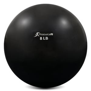 Závažová fitlopta ProSource na pilates, jogu, silový tréning a fyzioterapiu, od 2 lb do 8 lb, farebne odlíšená