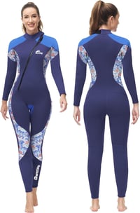 PROTAURI 3mm neoprén női wetsuit UV védelemmel búvárkodáshoz és szörfözéshez 2