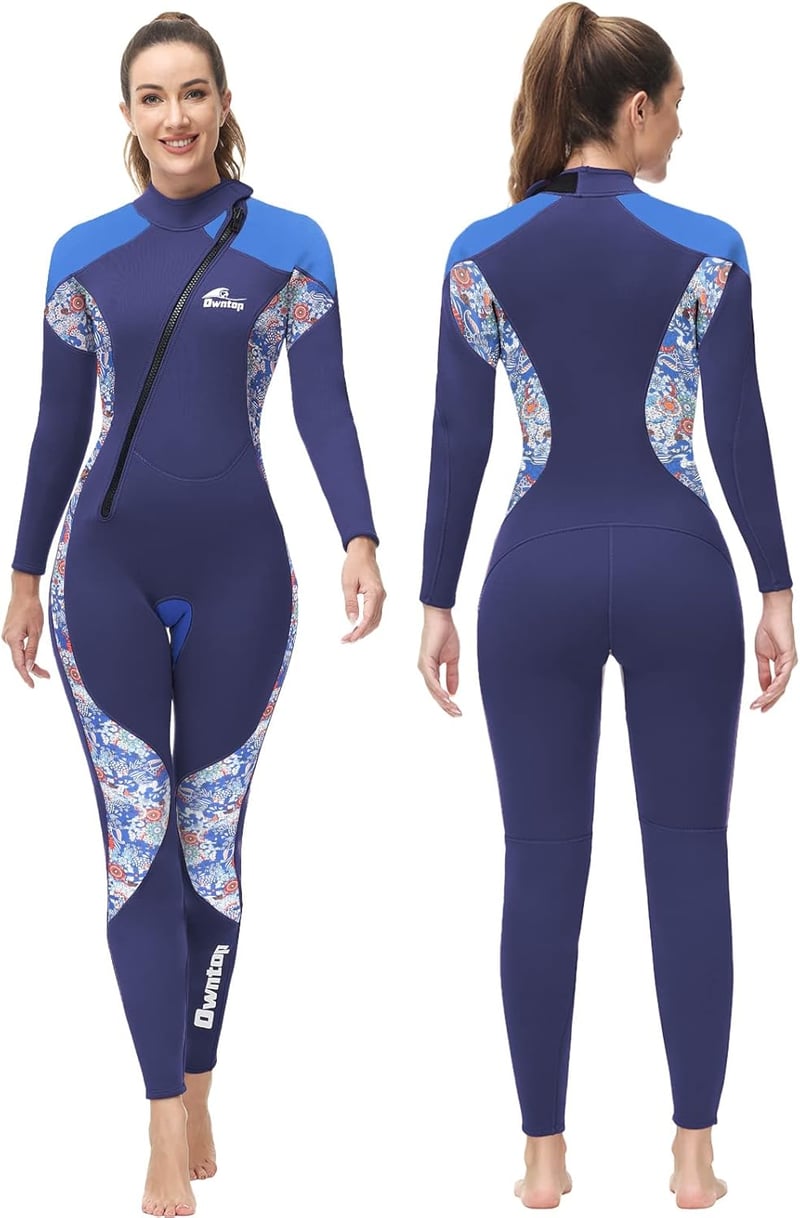 PROTAURI 3mm neoprén női wetsuit UV védelemmel búvárkodáshoz és szörfözéshez