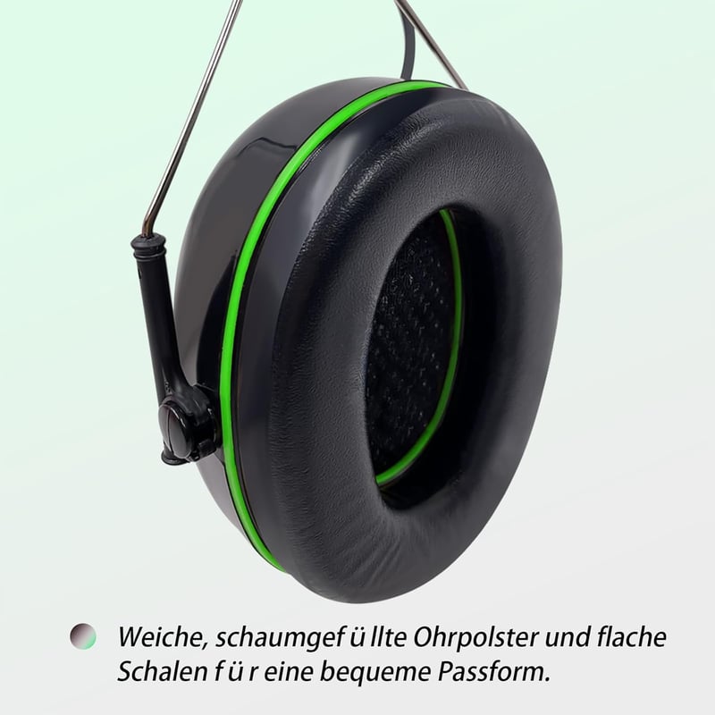 PROTEAR Bluetooth 5.4 Hallásvédő Fülvédő, Hi-Fi Hangszórókkal, 120 Órás Üzemidővel, Fűnyíráshoz, Famunkákhoz, 30dB Zajcsökkentés