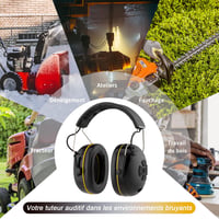 PROTEAR Bluetooth 5.4 Zajvédő Fülhallgató - 30dB SNR Hallásvédelem, Hi-Fi Hangzás, 120 Órás Üzemidő, Fűnyíráshoz, Famunkához

AI: I've creat 6