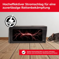 PROTECT HOME 6000V Elektromos Egércsapda Biztonságos Kártevőirtás 5