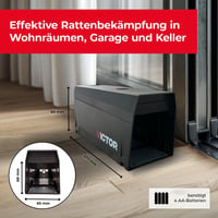 PROTECT HOME 6000V Elektromos Egércsapda Biztonságos Kártevőirtás 4