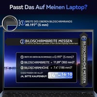 Protescreen 14 Inch Mágneses Laptop Adatvédelmi Képernyő 16:10 Kék Fény Szűrő 3