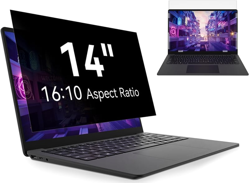 Protescreen 14" Laptop Adatvédelmi Szűrő 16:10 Anti-Glare