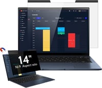 Protescreen 14" Mágneses Laptop Monitorszűrő 16:9 Kékfény Szűrő Privacy Képernyő 1