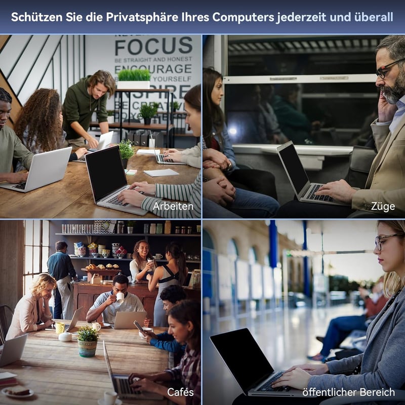 Protescreen 15.6" Laptop Adatvédelmi Képernyő 16:9 Kékfény Szűrő
