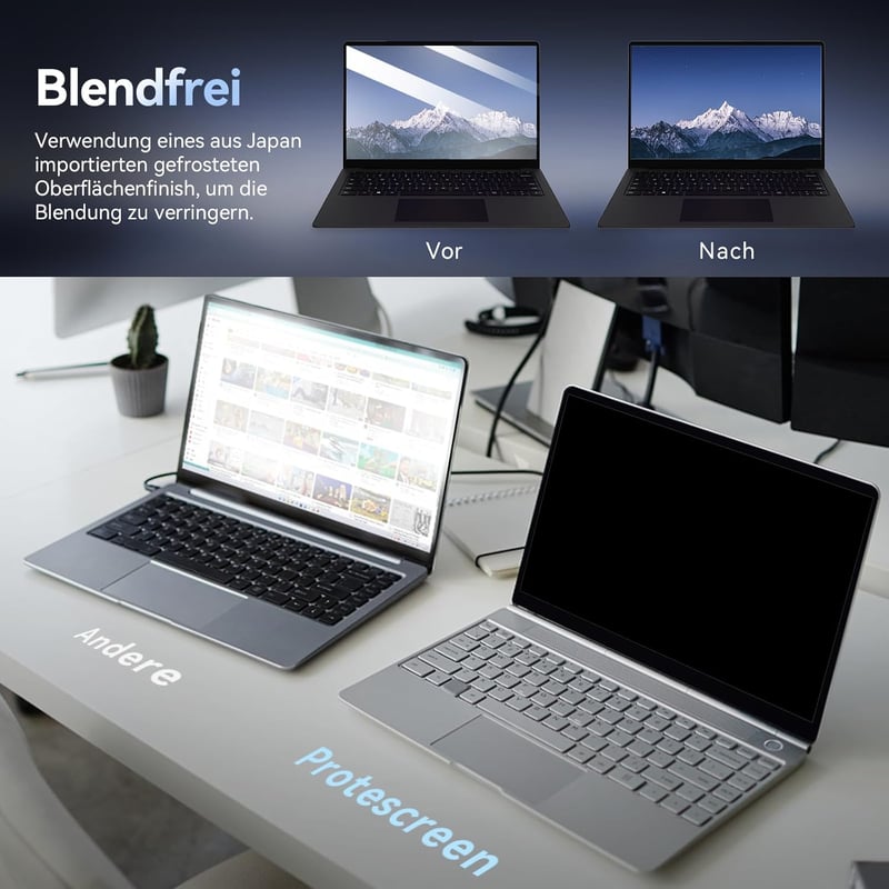 Protescreen 15.6" Laptop Adatvédelmi Képernyő 16:9 Kékfény Szűrő