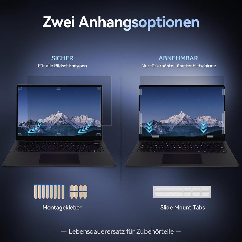Protescreen 15.6" Laptop Adatvédelmi Képernyő 16:9 Kékfény Szűrő