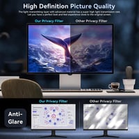 Protescreen 22 hüvelykes monitor képernyővédő fólia számítógép kijelző védelem anti-glare bevonattal 6