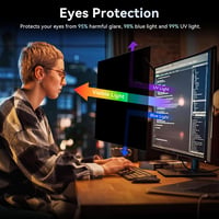 Protescreen 22 hüvelykes monitor képernyővédő fólia számítógép kijelző védelem anti-glare bevonattal 5