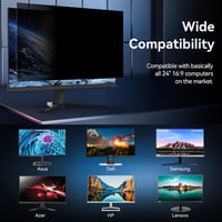 Protescreen 24" Monitor Adatvédelmi Szűrő 16:9 Kék Fény Szűrés 7