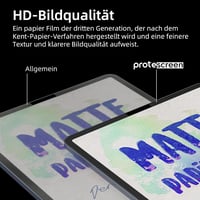 Protescreen 3db Matt Papír Képernyővédő iPad Pro 11 & iPad Air 5 10.9 Íráshoz 5