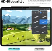 Protescreen 3db Matte Papír Képernyővédő iPad 11 10.9" A16 2025 10. Gen Rajzoláshoz - iPad 11. Gen(A16)2025/ 10. Gen 2022 6