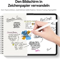Protescreen 3db Matte Papír Képernyővédő iPad 11 10.9" A16 2025 10. Gen Rajzoláshoz - iPad 11. Gen(A16)2025/ 10. Gen 2022 2