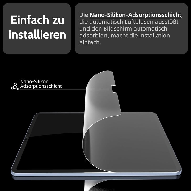 Protescreen 3db Matte Papír Képernyővédő iPad Air 5/4 és iPad Pro 11 Hüvelyk