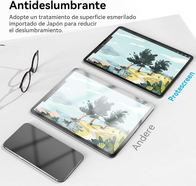 Protescreen iPad Pro 11 M4 2024 Papírhatású Képernyővédő Fólia 2db Matt