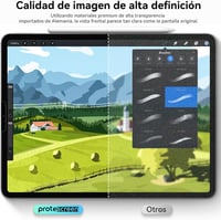 Protescreen iPad Pro 11 M4 2024 Papírhatású Képernyővédő Fólia 2db Matt 5