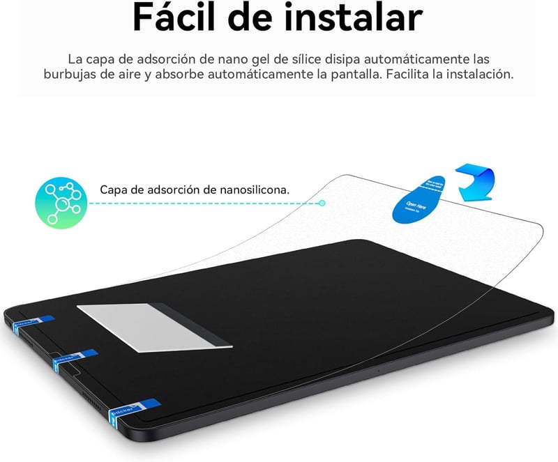 Protescreen iPad Pro 11 M4 2024 Papírhatású Képernyővédő Fólia 2db Matt