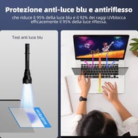 Protescreen MacBook Air/Pro 13" mágneses adatvédelmi képernyővédő kék fény szűrővel 6