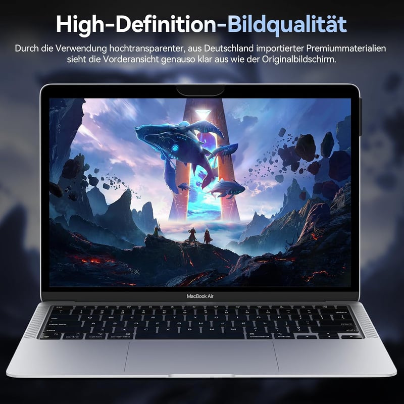Protescreen MagicSuction MacBook Air 13 & Pro 13 Adatvédelmi Képernyővédő