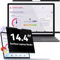 Protescreen Mágneses Adatvédelmi Szűrő Microsoft Surface Laptop Studio 14.4" - Kék Fény Szűrő 1