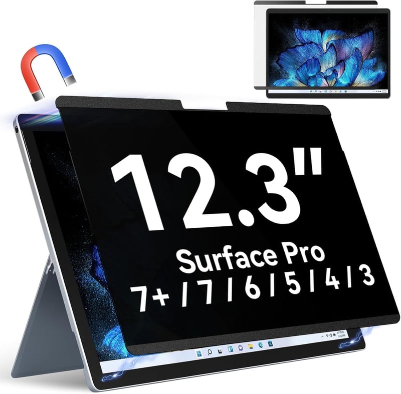 Protescreen mágneses adatvédelmi szűrő Microsoft Surface Pro 7/6/5/4/3 12,3" képernyővédő