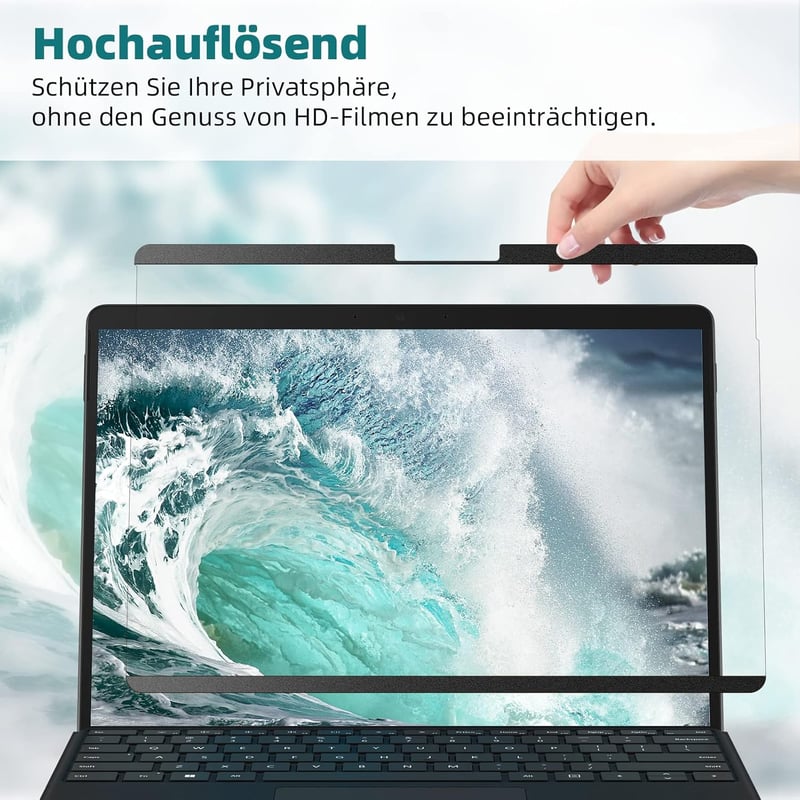Protescreen mágneses adatvédelmi szűrő Microsoft Surface Pro 7/6/5/4/3 12,3" képernyővédő