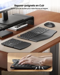 ProtoArc EKM04 Ergonomikus Vezeték Nélküli Billentyűzet és Egér Szett 3