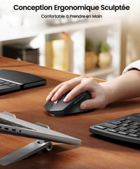 ProtoArc EKM04 Ergonomikus Vezeték Nélküli Billentyűzet és Egér Szett 7