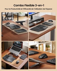 ProtoArc EKM04 Ergonomikus Vezeték Nélküli Billentyűzet és Egér Szett 2