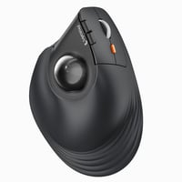 ProtoArc EM05 NL Vertikális Trackball Egér - Vezeték Nélküli Bluetooth Görgős Egér Ujjvezérléssel, Újratölthető, 3 Eszközös Csatlakozás, iPa 1