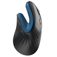 ProtoArc EM11 NL ergononomski okomiti miš, bežični, 3 uređaja - plavi 1