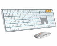 ProtoArc KM100-A bežična retro tipkovnica s pozadinskim osvjetljenjem za Mac 1