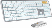 ProtoArc KM100-A Wireless Mac Billentyűzet Retro Megvilágított 1