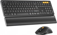 ProtoArc KM60 Wireless Bluetooth Billentyűzet és Egér Szett, Csuklótámasz, Újratölthető, PC/Mac - black 1