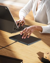 ProtoArc T1-A Trackpad Mac-hez, USB Vékony Külső Érintőpad, Nagy Pontosságú Hordozható Multi-Touch Navigáció MacBook Air Pro/iPad/iMac/Mac M 7