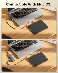 ProtoArc T1-A Trackpad Mac-hez, USB Vékony Külső Érintőpad, Nagy Pontosságú Hordozható Multi-Touch Navigáció MacBook Air Pro/iPad/iMac/Mac M 4