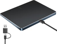 ProtoArc T1-A Trackpad Mac-hez, USB Vékony Külső Érintőpad, Nagy Pontosságú Hordozható Multi-Touch Navigáció MacBook Air Pro/iPad/iMac/Mac M 8
