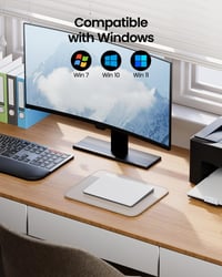 ProtoArc T1 Plus Bluetooth érintőpad Windows 11/10 laptophoz, asztali géphez - ezüst 8