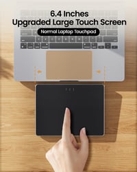 ProtoArc T1 Plus Bluetooth Touchpad - Hordozható Trackpad Windows PC-hez 3